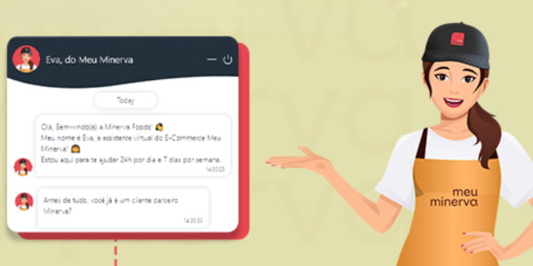 Conheça a Eva: sua assistente virtual no E-Commerce Meu Minerva